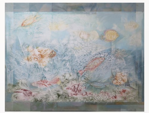 Grand tableau vintage - tableau,